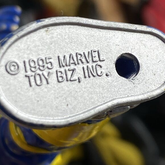 CABLE CYBORG Action Figure Loose X-Force 1995 Toy Biz X-Men Marvel 5" - Picture 4 of 5